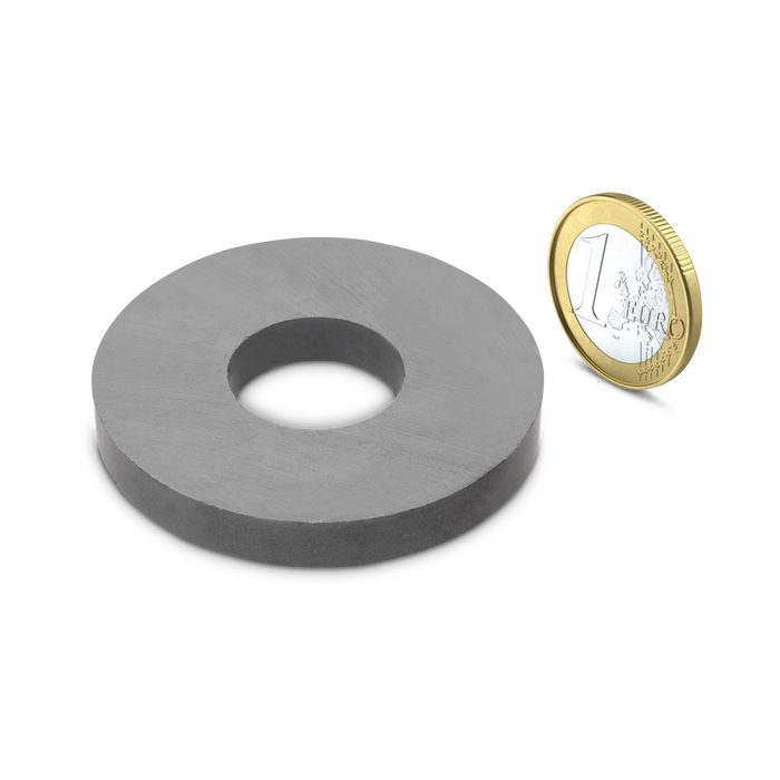 Ferrite Ring magnet Ø60mm x Ø24mm x 8mm