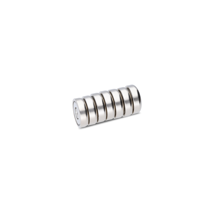 Neodymium Pot magnet with internal thread Ø16mm - M4