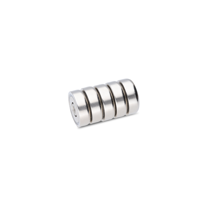 Neodymium Pot magnet with internal thread Ø20mm - M4