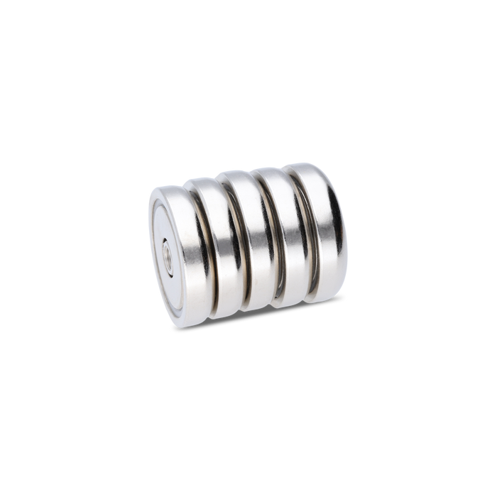 Neodymium Pot magnet with internal thread Ø32mm - M6
