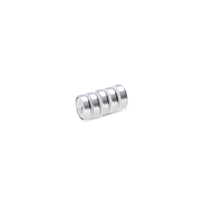 Neodymium Pot magnet with countersunk screw-hole Ø13mm