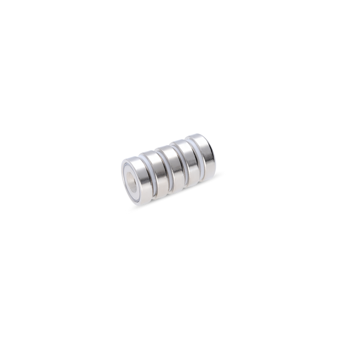 Neodymium Pot magnet with countersunk screw-hole Ø16mm